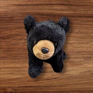 The Barrington Collection Black Bear Plush Toy 12”  Stuffed Animal